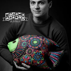 подушка - рыба